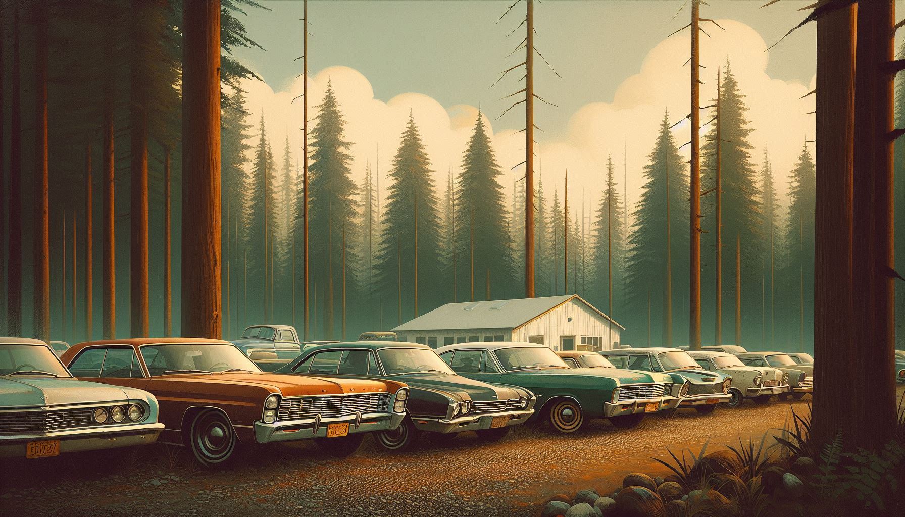 A clean, quality used car on display
